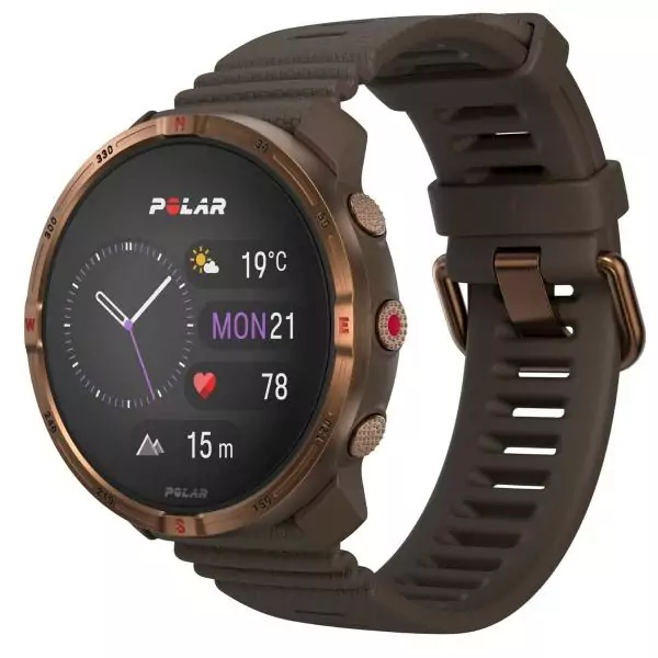 Montre intelligente Polar GRIT X2 Marron