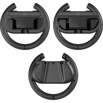 Volant de course - VENOM - Joy-Con Nintendo Switch 2 - Noir