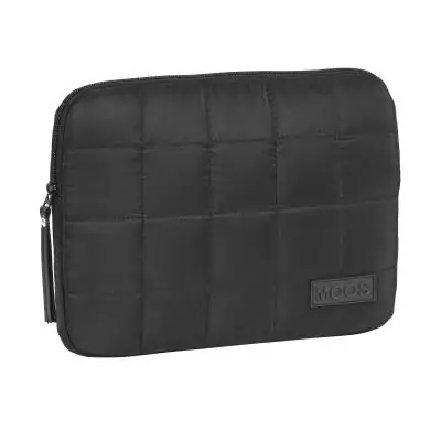 Housse d'ordinateur portable rembourrée Moos 11,6'' noir - Protection élégante pour votre appareil (31 x 23 x 2 cm)
