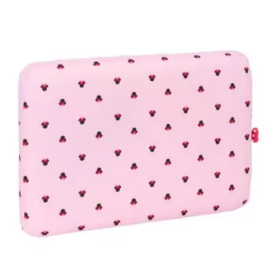 Housse Minnie Mouse Naive Rose 15,6'' 39,5 x 27,5 x 3,5 cm - Protégez votre ordinateur avec style