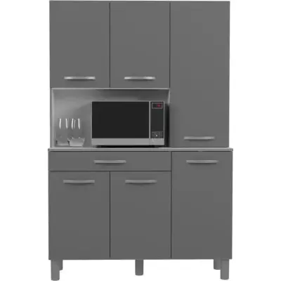 OSLO Buffet de 120 cm - 1 Tiroir et 6 Portes - L 120 x P 40 x H 185 cm OSLO Buffet de 120 cm - 1 Tiroir et 6 Portes - L 120 x P 40 x H 185 cm