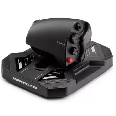 Thrustmaster Sol-R 4 HOTAS Noir USB Joystick + levier de commande du moteur Analogique Numérique PC