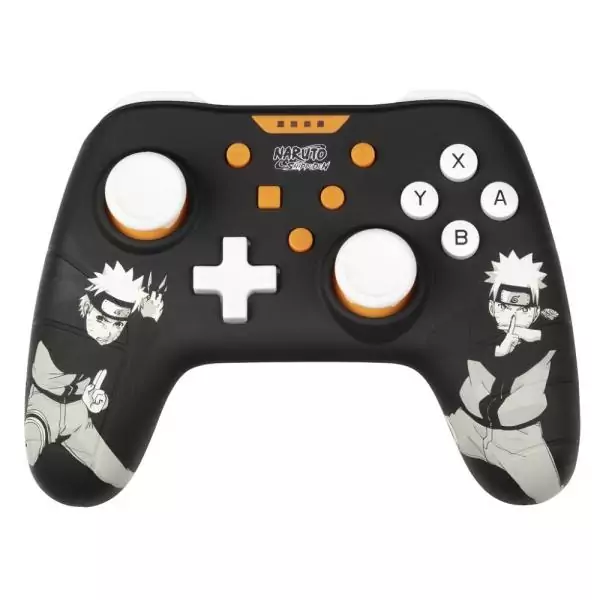 Manette filaire - KONIX - Naruto Shippuden Nintendo Switch / Switch 2 / PC - Fonction vibration - Câble 3 m - Motif Naruto - No