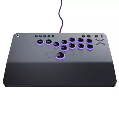 PDP Victrix Pro KO Leverless Fight Stick Gris USB Fightstick PC, Xbox Series S, Xbox Series X