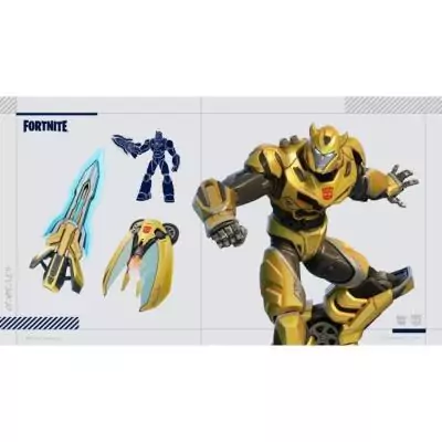 Pack Fortnite Transformers pour Xbox One et Series X: Jouez en mode robot!