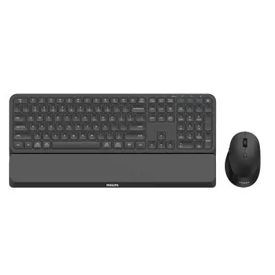 Philips 6000 series SPT6607B 16 clavier Souris incluse Universel RF sans fil + Bluetooth Noir