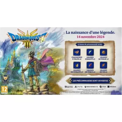 Dragon Quest III Hd-2d Remake - Jeu Xbox Series X Dragon Quest III Hd-2d Remake - Jeu Xbox Series X