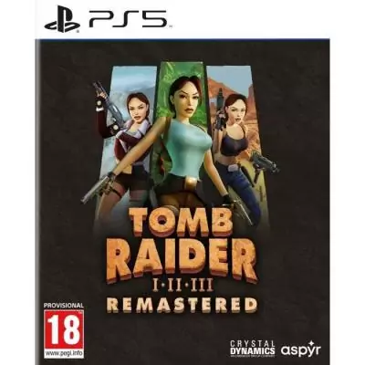 Remastered Tomb Raider I-III sur PS5 - Redécouvrez Lara Croft! Remastered Tomb Raider I-III sur PS5 - Redécouvrez Lara Croft!