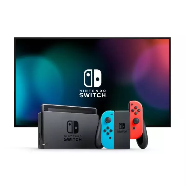 Console Nintendo Switch • Bleu Néon & Rouge Néon