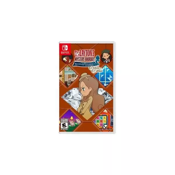 L'Aventure Layton: Katrielle et la Conspiration des Millionnaires - Édition Deluxe • Jeu Nintendo Switch