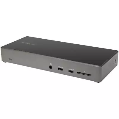 StarTech.com Dock USB-C - Station d'accueil USB Type C Triple Écrans 4K - Alimentation 100W - DP 1.4 Alt Mode & DSC, 2x
