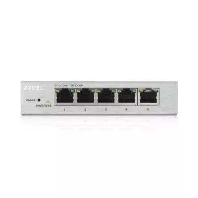 Zyxel GS1200-5 Géré Gigabit Ethernet (10 100 1000) Argent