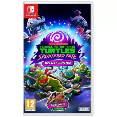 Nouveau jeu Nintendo Switch TMNT Splintered Fate - Edition Deluxe Nouveau jeu Nintendo Switch TMNT Splintered Fate - Edition Deluxe