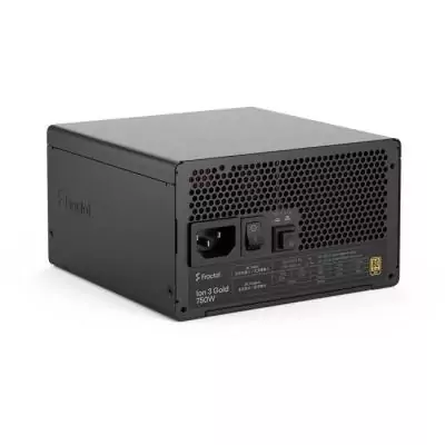 FRACTAL DESIGN - Ion 3 Gold 750W Black (EU Cord) - Alimentation ATX12V 3.1 - 750 W FRACTAL DESIGN - Ion 3 Gold 750W Black (EU Cord) - Alimentation ATX12V 3.1 - 750 W