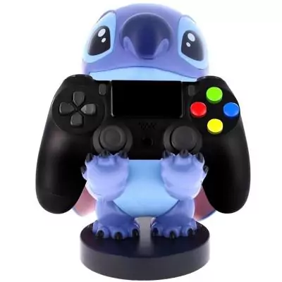 Figurine Disney Stitch - EXQUISITE GAMING - Cable Guys - Support écouteurs, smartphone ou petit accessoire - 20 cm Figurine Disney Stitch - EXQUISITE GAMING - Cable Guys - Support écouteurs, smartphone ou petit accessoire - 20 cm