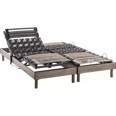 Ensemble relaxation électrique PHYSIOMAX - matelas + sommiers 2x90x20 Ensemble relaxation électrique PHYSIOMAX - matelas + sommiers 2x90x20