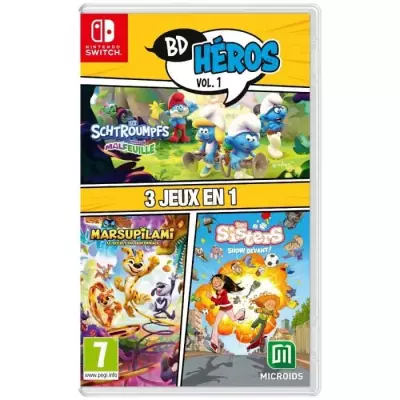 Pack Bd Heros Vol.1 : Les Schtroumpfs Mission Malfeuille Sisters 1 Mar Pack Bd Heros Vol.1 : Les Schtroumpfs Mission Malfeuille Sisters 1 Mar
