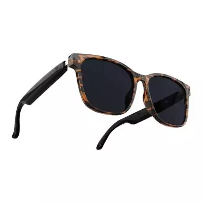 Lunettes de soleil mains libres Bluetooth Urban Music Tortoise Bleu Marron Noir Lunettes de soleil mains libres Bluetooth Urban Music Tortoise Bleu Marron Noir