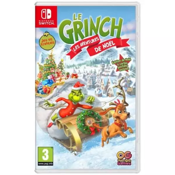 The Grinch Les Aventures De Noël - Jeu Nintendo Switch