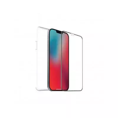 Protection pour téléphone portable Muvit Transparent Smartphone Apple iPhone 12, 12 Pro