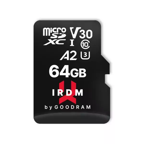 Carte Micro SD GoodRam IRDM M2AA 64GB
