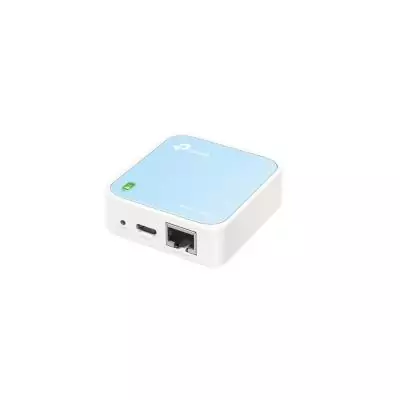 TP-Link TL-WR802N routeur sans fil Fast Ethernet Monobande (2,4 GHz) Bleu, Blanc