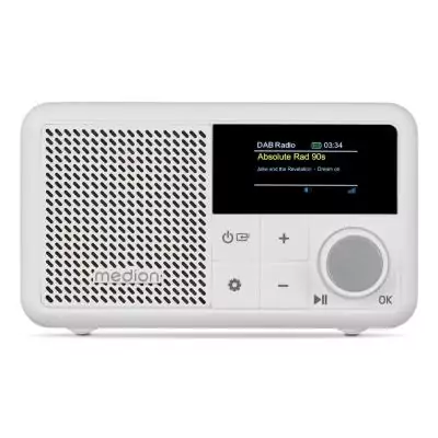 MEDION LIFE S66822 Tragbares Portable Numérique Blanc