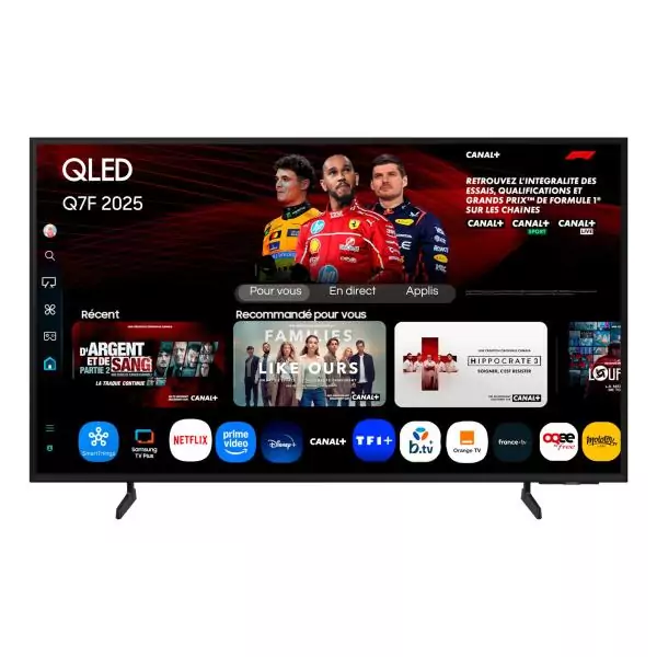 Samsung TQ85Q7F - TV QLED 85 (214 cm) - 4K UHD 3840x2160 - HDR10+ - Smart TV - Gaming Hub - 3xHDMI - WiFi