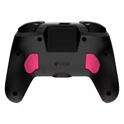 PDP Rematch Glow Noir, Rose Manette de jeu Analogique Numérique Nintendo Switch, Nintendo Switch OLED