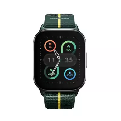 Motorola moto watch fit 4,83 cm (1.9") OLED 44.5 mm Numérique Écran tactile Vert, Gris GPS (satellite)