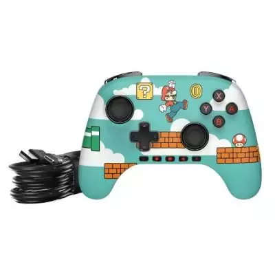 Manette de jeu - Nintendo Switch 2 - Mario Time - Filaire - Power A