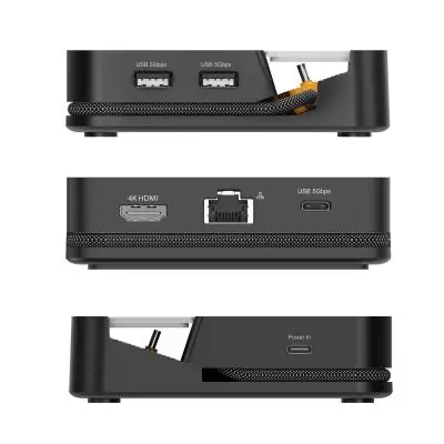 j5create Omni Side Dock pour Nintendo Switch 2™ et Steam Deck™ j5create Omni Side Dock pour Nintendo Switch 2™ et Steam Deck™