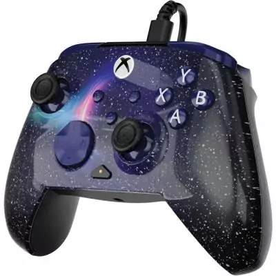 Manette de jeu Xbox Rematch Advanced - Filaire Dark Cosmos - Compatible PC Manette de jeu Xbox Rematch Advanced - Filaire Dark Cosmos - Compatible PC