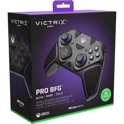 Manette sans fil PDP Victrix Pro BFG - PC, Xbox One et Series X|S - Noir Manette sans fil PDP Victrix Pro BFG - PC, Xbox One et Series X|S - Noir