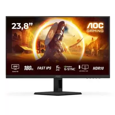 Écran PC Gamer AOC 23,8'' QHD 180Hz Fast IPS 0,5ms - Q24G4RE Démarquez-vous avec cet écran gamer haute performance!