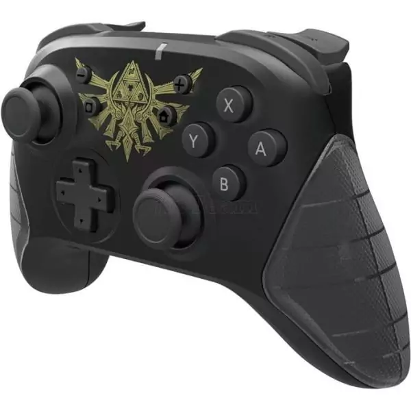 Manette de jeu - Nintendo Switch - The Legend of Zelda - Sans fil - Noir - Horipad - Autonomie 15 h - Hori