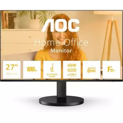 Écran PC 27'' QHD 100Hz IPS 1ms - Ajustable en hauteur • Q27B3CF2