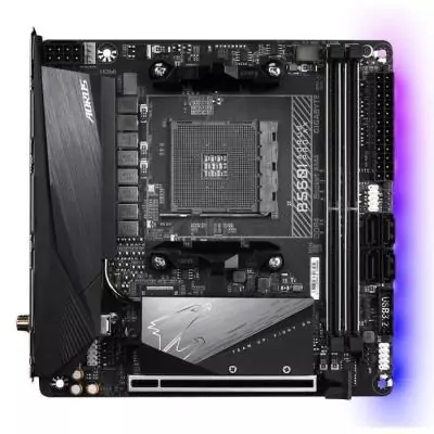 Carte mère Gigabyte B550I AORUS PRO AX - Performances gaming ultimes Carte mère Gigabyte B550I AORUS PRO AX - Performances gaming ultimes