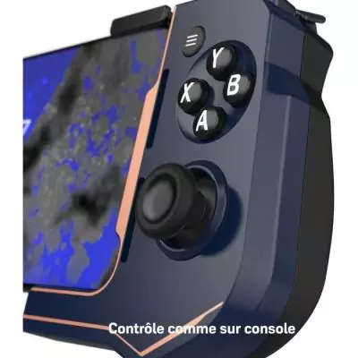 Manette de jeu sans fil - TURTLE BEACH - Atom - Bleu Cobalt - Pour mobile iOS Manette de jeu sans fil - TURTLE BEACH - Atom - Bleu Cobalt - Pour mobile iOS