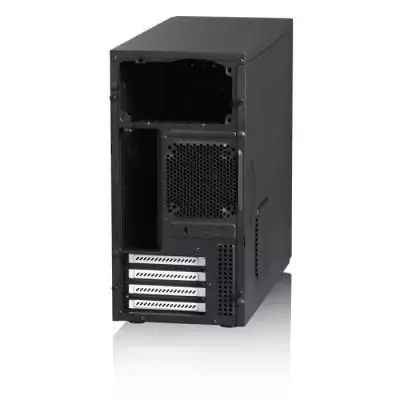 Boîtier PC Compact Core 1000 - Design Fractal pour Micro ATX - USB 3.0 et Panneaux Latéraux - Noir
