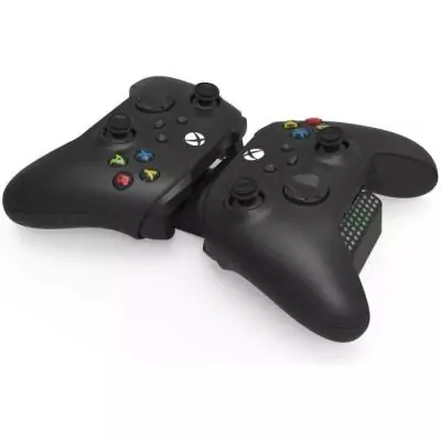 Station de charge duo pour manettes Xbox Series X/S et Xbox One Hori - Noir