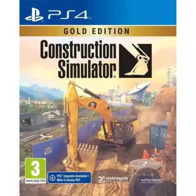 Construction Simulator - Jeu PS4 Gold Edition: Le jeu de construction ultime