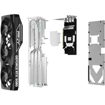 Carte graphique PNY GEFORCE RTX™ 5080 - 16 Go - Triple Fan pour des performances ultimes