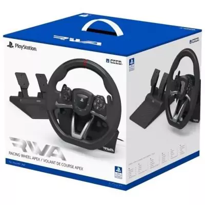 Volant de course Racing Wheel Apex - Pédales incluses - Noir