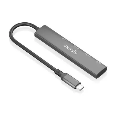 AISENS A109-0943 station d'accueil Avec fil USB 3.2 Gen 1 (3.1 Gen 1) Type-C Gris AISENS A109-0943 station d'accueil Avec fil USB 3.2 Gen 1 (3.1 Gen 1) Type-C Gris