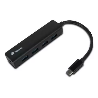 NGS WONDERHUB4 USB 2.0 Type-C 480 Mbit s Noir