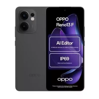 OPPO 13 F 5G Reno 13F 5G 16,9 cm (6.67") Double SIM USB Type-C 8 Go 256 Go 5800 mAh Gris