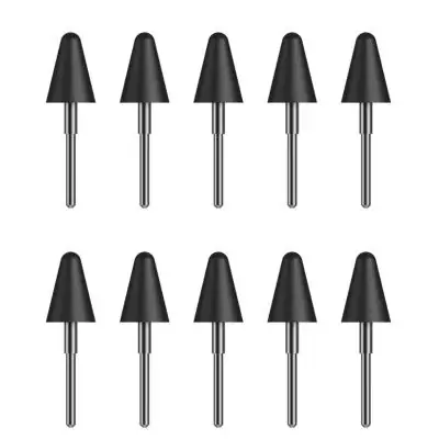 Lot de 10 Pointes Rakuten N605-AC-BK-P-PN Noir - Idéal pour Protéger Votre Téléphone