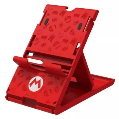Support console - Nintendo Switch - Super Mario - Hori - Socle ajustable angle jeu - Mario Design Support console - Nintendo Switch - Super Mario - Hori - Socle ajustable angle jeu - Mario Design