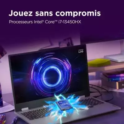 PC portable Gamer LENOVO LOQ 15IRX10 | Écran 15'' FHD 144Hz - Core i7-13700HX - RTX 5060 100W - 16 Go RAM - SSD 512 Go